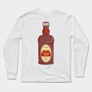 Ginger Beer Bottle Craft Long Sleeve T-Shirt